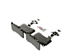 BE1001H Blue Series Semi-metallic Brake Pad Set