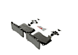 BE1001H Blue Series Semi-metallic Brake Pad Set