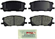 BE1005 Front Blue Series Semi-metallic Brake Pad Set