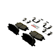 BE1005H Front Blue Series Ceramic Brake Pad Set