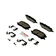 BE1005H Front Blue Series Ceramic Brake Pad Set