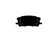 BE1005H Front Blue Series Ceramic Brake Pad Set