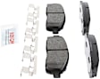 BE1011H Front Blue Series Semi-metallic Brake Pad Set
