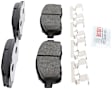 BE1011H Front Blue Series Semi-metallic Brake Pad Set