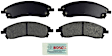 BE1019 Front Blue Series Semi-metallic Brake Pad Set