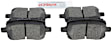 BE1028 Front Blue Series Ceramic Brake Pad Set