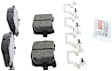 2009 Chevrolet HHR - Front Ceramic Brake Pad Set, HD Brakes, Euroline Series