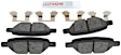 BE1033H Rear Blue Series Ceramic Brake Pad Set