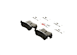 BE1036H Rear Blue Series Ceramic Brake Pad Set