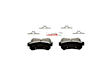BE1036H Rear Blue Series Ceramic Brake Pad Set