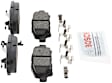BE1037H Rear Blue Series Ceramic Brake Pad Set