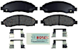 2007 Isuzu i-290 - Front Ceramic Brake Pad Set, 2.9L 4Cyl, Blue Series