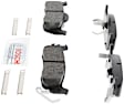 2004 Infiniti QX56 - Rear Semi-metallic Brake Pad Set, Blue Series