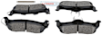 2004 Infiniti QX56 - Rear Semi-metallic Brake Pad Set, Blue Series