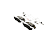 BE1046H Rear Blue Series Semi-metallic Brake Pad Set