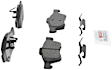 BE1047AH Front Blue Series Ceramic Brake Pad Set