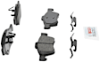 BE1047AH Front Blue Series Ceramic Brake Pad Set