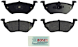 BE1055 Rear Blue Series Ceramic Brake Pad Set