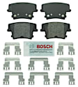 BE1057H Rear Blue Series Semi-metallic Brake Pad Set