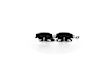 BE1057H Rear Blue Series Semi-metallic Brake Pad Set