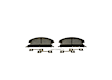 2018 Dodge Charger - Front Ceramic Brake Pad Set, Except Pursuit; 2 Piston Caliper, Blue Series