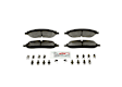 BE1068H Rear Blue Series Semi-metallic Brake Pad Set