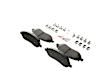 BE1068H Rear Blue Series Semi-metallic Brake Pad Set