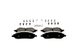 BE1068H Rear Blue Series Semi-metallic Brake Pad Set