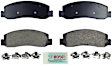 BE1069H Front Blue Series Semi-metallic Brake Pad Set