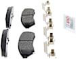 BE1075H Front Blue Series Ceramic Brake Pad Set