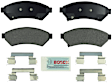 BE1075H Front Blue Series Ceramic Brake Pad Set