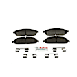2007 Jeep Commander - Front Semi-metallic Brake Pad Set, Blue Series