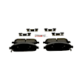 2007 Jeep Commander - Front Semi-metallic Brake Pad Set, Blue Series