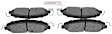 2006 Ford Mustang - Front Ceramic Brake Pad Set, Blue Series
