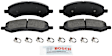 BE1084H Front Blue Series Semi-metallic Brake Pad Set