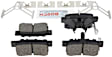 BE1086H Rear Blue Series Ceramic Brake Pad Set