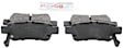 BE1088 Rear Blue Series Semi-metallic Brake Pad Set
