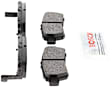 BE1088 Rear Blue Series Semi-metallic Brake Pad Set