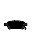 BE1088H Rear Blue Series Semi-metallic Brake Pad Set