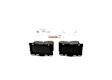 BE1091H Front Blue Series Ceramic Brake Pad Set