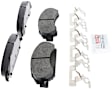 BE1092H Front Blue Series Semi-metallic Brake Pad Set