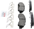 BE1092H Front Blue Series Semi-metallic Brake Pad Set
