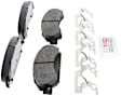 BE1092H Front Blue Series Semi-metallic Brake Pad Set