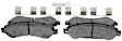 BE1092H Front Blue Series Semi-metallic Brake Pad Set