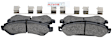 BE1092H Front Blue Series Semi-metallic Brake Pad Set