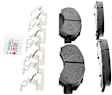 BE1092H Front Blue Series Semi-metallic Brake Pad Set