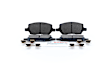 2005 Saturn Relay - Rear Semi-metallic Brake Pad Set, Blue Series