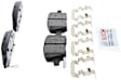 2005 Saturn Relay - Rear Semi-metallic Brake Pad Set, Blue Series