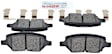 2005 Saturn Relay - Rear Semi-metallic Brake Pad Set, Blue Series