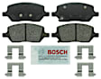 2005 Saturn Relay - Rear Semi-metallic Brake Pad Set, Blue Series